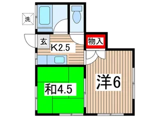 鈴木コーポ【2階】の間取り