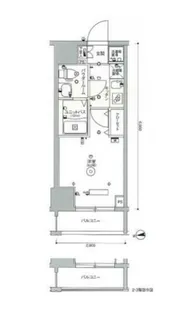 スカイコートヒルズ池田山【4階】の間取り