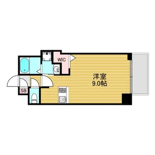 ホープ上新庄【2階】の間取り