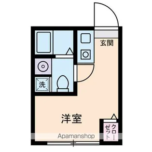 東京都新宿区西早稲田1【マンション】の間取り