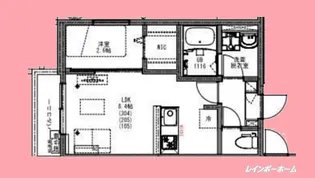東京都足立区梅田5【アパート】の間取り
