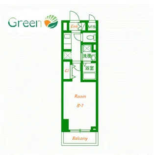 神奈川県平塚市八千代町【マンション】の間取り