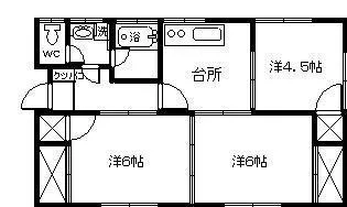 宮崎県延岡市塩浜町2【一戸建】の間取り