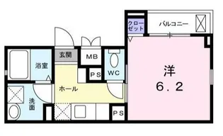 メゾンせせらぎ【2階】の間取り