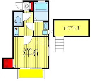 埼玉県さいたま市大宮区桜木町2【アパート】の間取り