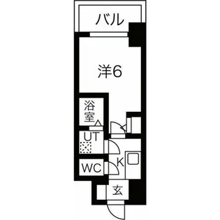 大阪府大阪市北区長柄中2丁目【マンション】の間取り