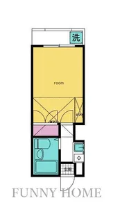 フェリス成城【2階】の間取り