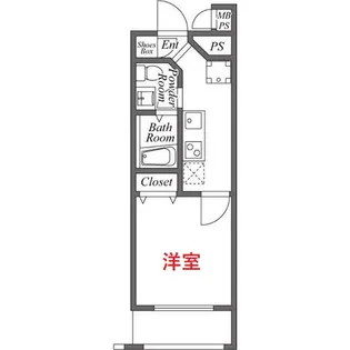 東京都品川区西大井6【マンション】の間取り