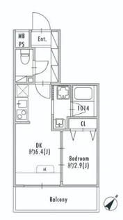 GRANPASEO押上II【2階】の間取り
