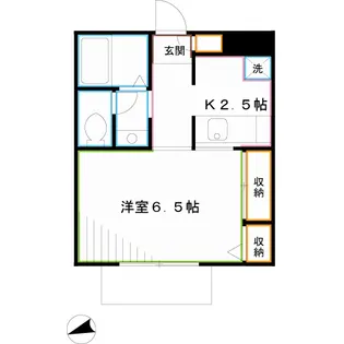 吉祥寺メゾン A【1階】の間取り