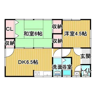 山口県宇部市大字妻崎開作【一戸建】の間取り