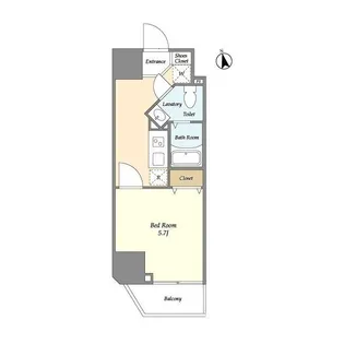 グランカーサ大森海岸【12階】の間取り