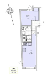 SOU中野 202号室【2階】の間取り