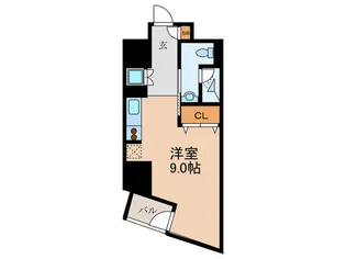 エスティメゾン板橋C6の間取り
