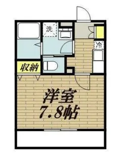 フルセイル相原【3階】の間取り