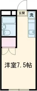 エステートアイ【1階】の間取り