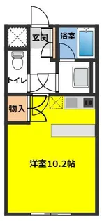 エバーグリーン【1階】の間取り