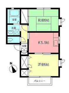 アーバンA【1階】の間取り