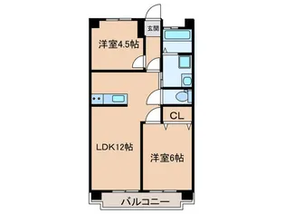 第2水光ビル【2階】の間取り