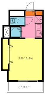 ノーリーズン前原西【1階】の間取り