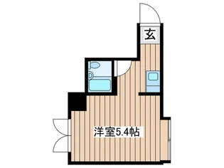 レジオン五橋【3階】の間取り