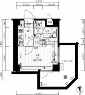 ラ・シード馬込レフィナード【1階】の間取り
