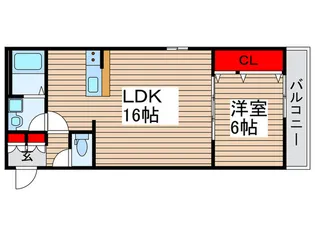 ウィンドミル加太山【2階】の間取り