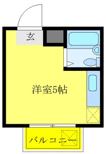 レジデンスネモト【4階】の間取り