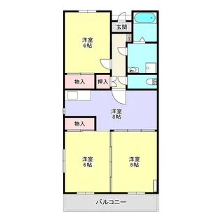 ARTマンション【2階】の間取り