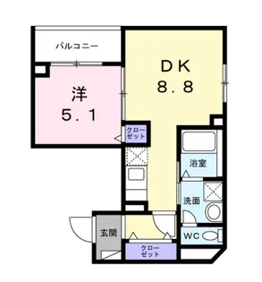 ジョリエメゾン千石【3階】の間取り
