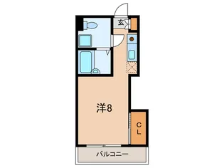 山口ビル【4階】の間取り