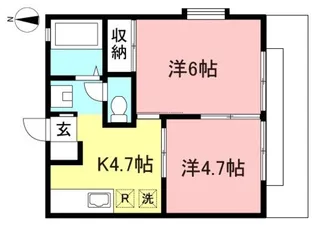 Heart Hills【1階】の間取り