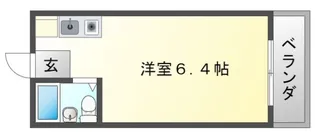 ソサエティ山手【4階】の間取り