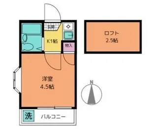 ライフピアパルフェ【2階】の間取り