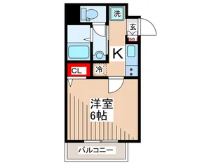 マーベラス板橋【4階】の間取り