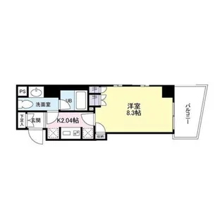 日本橋ミスモ【3階】の間取り