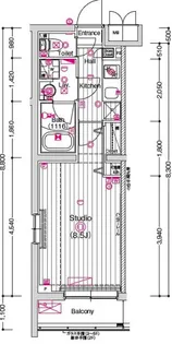 アーバンステーション成増【4階】の間取り