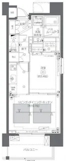 ZOOM日本橋蛎殻町【6階】の間取り