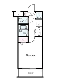 GENOVIA中野 都立家政【3階】の間取り