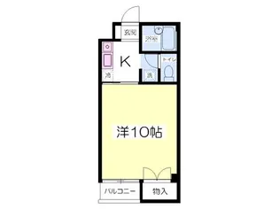 パークサイドルピナス【2階】の間取り