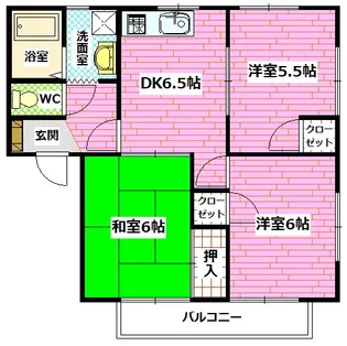 メゾニティ武田 A【2階】の間取り