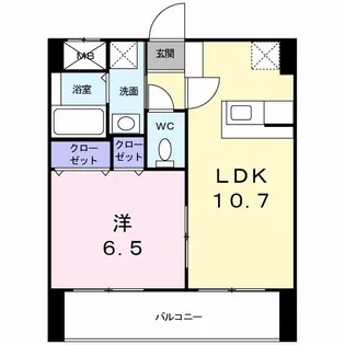 オ-レオ-ル【9階】の間取り