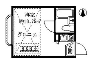 ライフピア豊島園【2階】の間取り