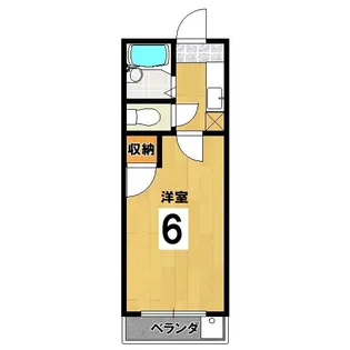 カーサオドイ【3階】の間取り