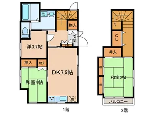 メゾン秋桜の間取り
