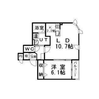 アビタK【4階】の間取り