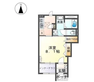 ファノグラーベ【1階】の間取り