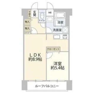 シティコア池袋【6階】の間取り