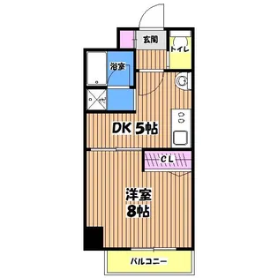 ステータス立川【7階】の間取り