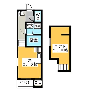 Flourish club【1階】の間取り